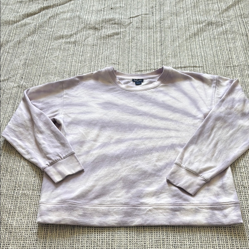 Splendid Women’s M Lavender Tie Dye Crewneck Sweatshirt